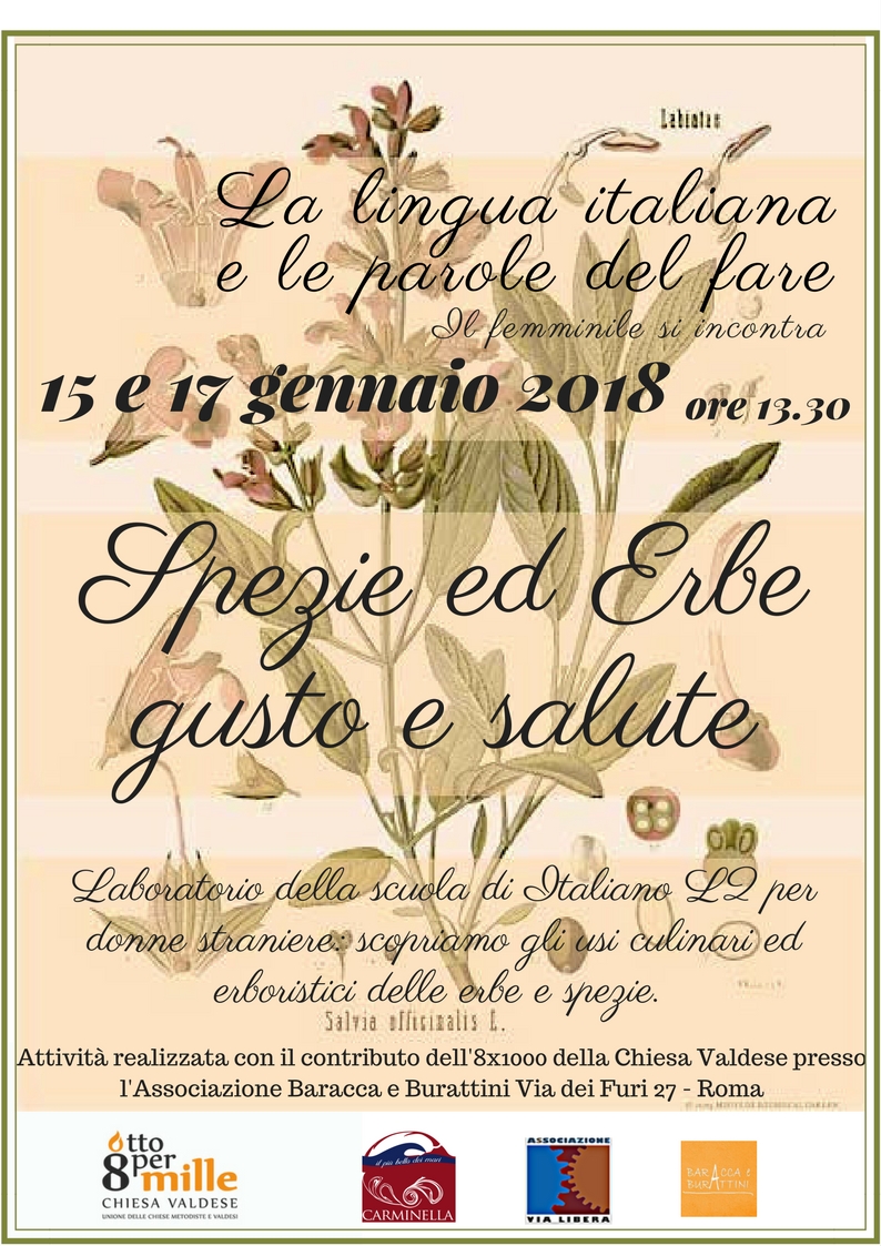 Spezie ed Erbe, gusto e salute